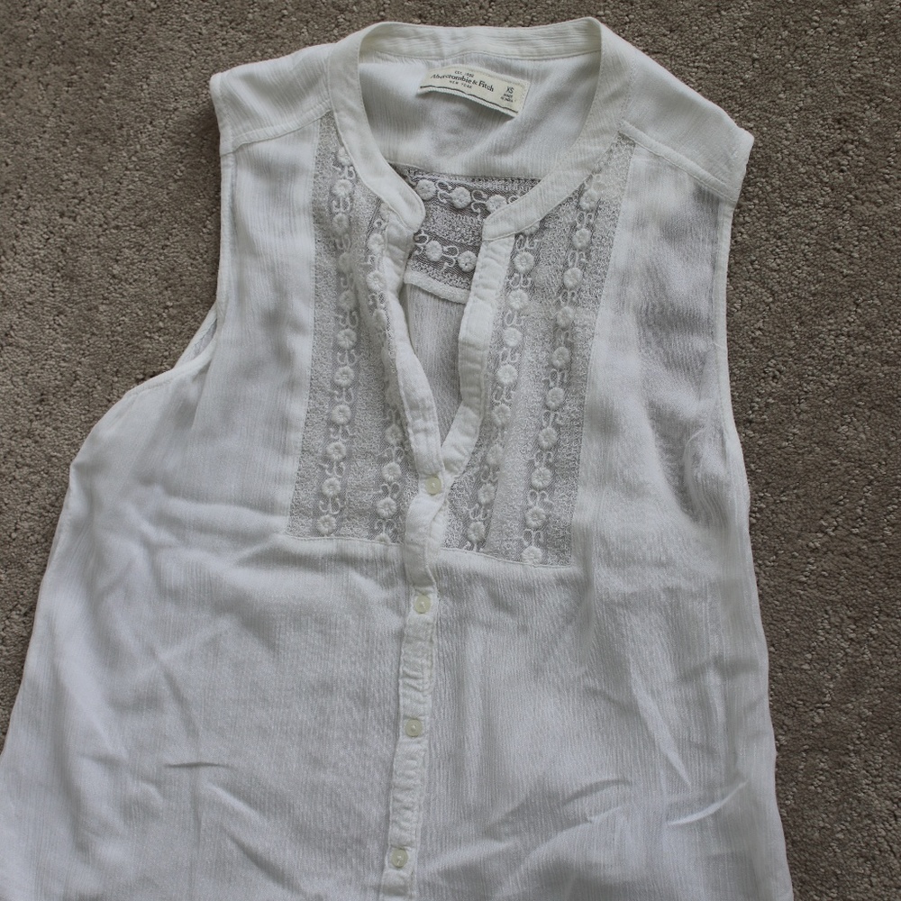 NEW Abercombie Lace Tank XS